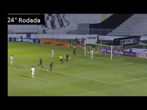 Ponte Preta 1 x 0 América MG   24° Rodada   Gol de Willian Pottker