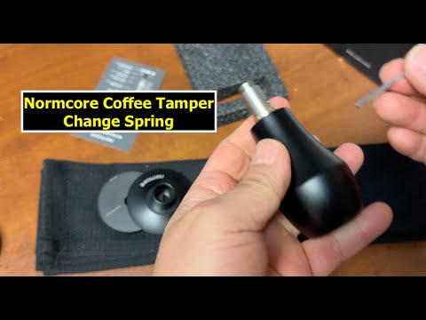 Normcore Coffee Tamper | How to Change Spring / disassembly #espresso #espressotool