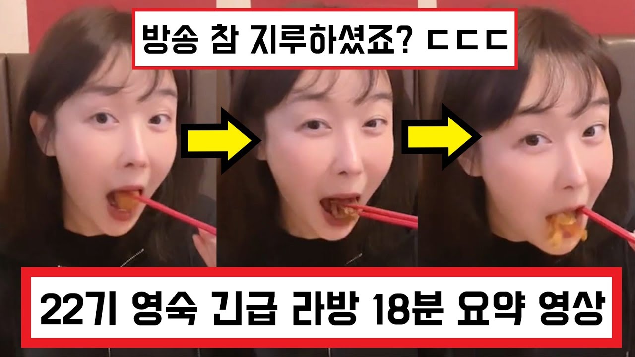 지볶행 나는솔로 22기 영숙 긴급 해명 인스타그램 라이브 18분 요약 영상 ㄷㄷ 19가지 중요포인트 / 22기 옥순 9기 옥순 죄송합니다 /