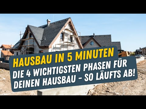 Hausbau Schritt für Schritt - Planung, Hausbau Kosten und vieles mehr - Haus bauen Ablauf