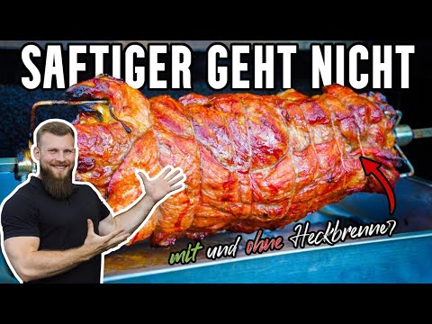 Der perfekte Spießbraten vom Gasgrill | Saftig, einfach, schnell & lecker | Rollbraten Grill Rezept