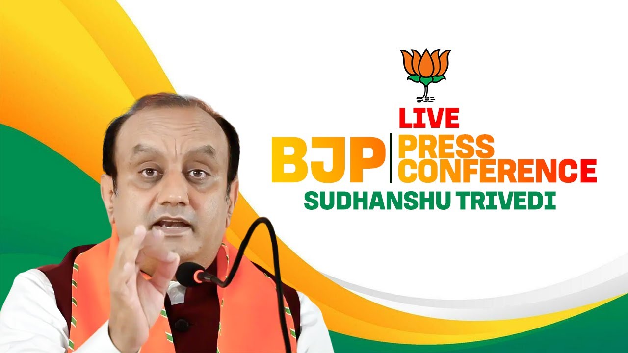 LIVE: BJP Leader Sudhanshu Trivedi Addresses PC | Virendra Sachdeva | Delhi | Arvind Kejriwal | AAP