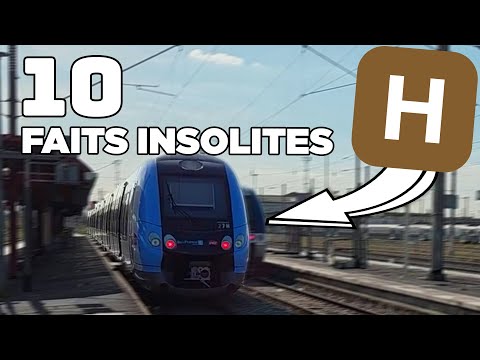 10 unusual facts about the Transilien H line