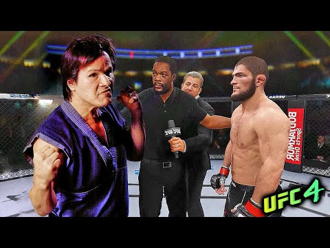 Khabib Nurmagomedov vs. Benny Urquidez | American kickboxer (EA sports UFC 4)