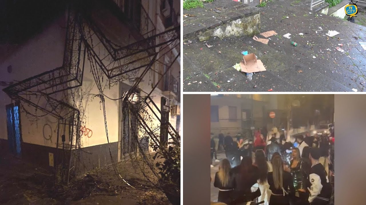 Torre del Greco: scempio e degrado dopo i festeggiamenti di Capodanno