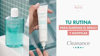 Eau thermale Avène Rutina para eliminar el brillo y matificar anuncio