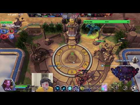 Lunara Vines on Sky - Trying to get 200k hero damage in 1 game - Bronze to Grandmaster Adventures Si