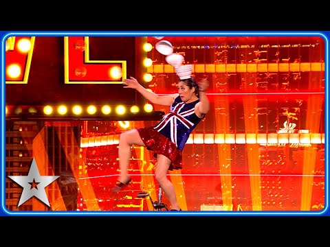 Red Panda gets us feelin' PUMPED with unbelievable balancing act! | Semi-Finals | BGT 2025