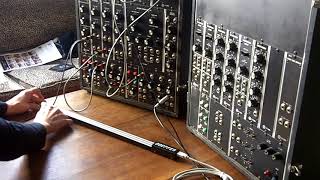Video thumbnail for Doepfer R2M ribbon controller test with Moog Modular by Retro Synth Ads / Mini Music Labs