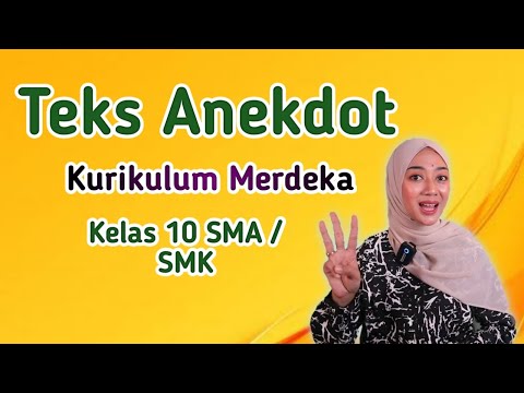 Anecdotal Text for Independent Curriculum for Grade X SMA/SMK