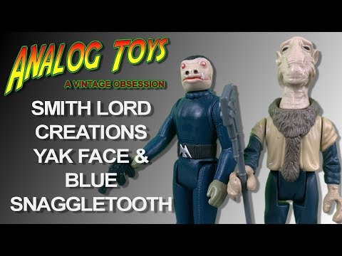 Star Wars - Yak Face & Blue Snaggletooth Review