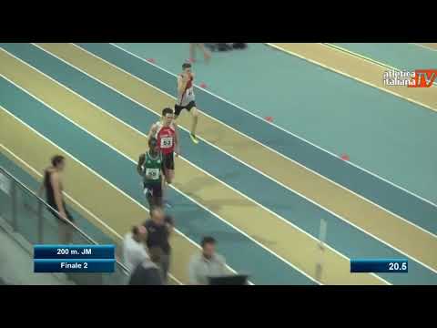 200m Juniores Uomini   Finale B - Campionati Italiani Juniores e Promesse 2019