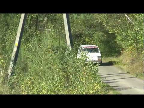 Piotr Sokołowski Fiat 126p. 4 Runda SZK Dzwonowa - Jodłowa 23-09-2012 ...z przygodami