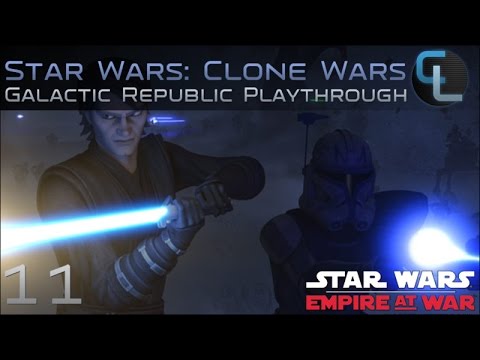 Rhen Var Assault  - Star Wars: The Clone Wars (Empire at War Mod) - Ep 11