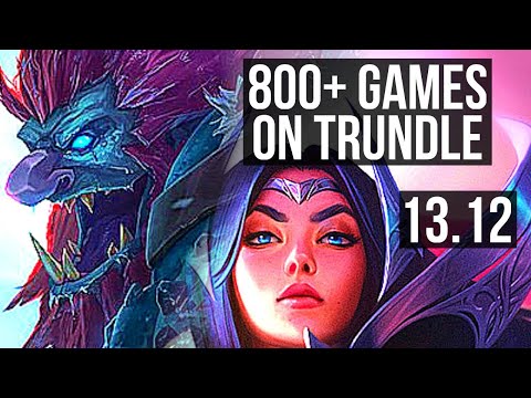 TRUNDLE vs IRELIA (TOP) | 800+ games, 6/1/2 | EUW Master | 13.12