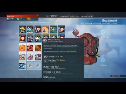 Top Way To Farm Paraffinium ore No Man's Sky 2018 08 01