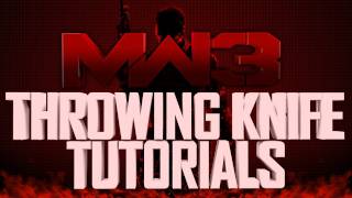 MW3 Dome Throwing Knife Tutorial / Throwing Knife Spots