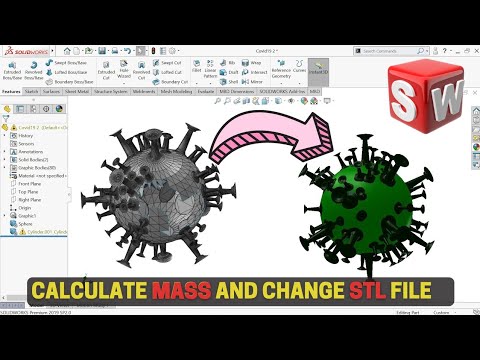 Convert Mesh to Body Solidworks - Mesh Modeling - Change from STL to Editable Solid