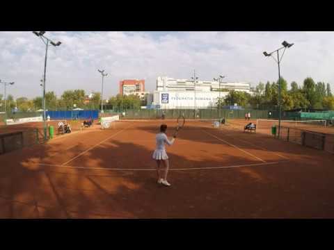 RALUCA SERBAN (205 WTA) - TEODORA STINGA (879 WTA) CAMPIONATELE NATIONALE PE ECHIPE 2017