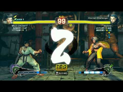 Chiba (Makoto) vs ma2onz (Rose) - SSF4 Arcade Edition Xbox Live Ranked Match
