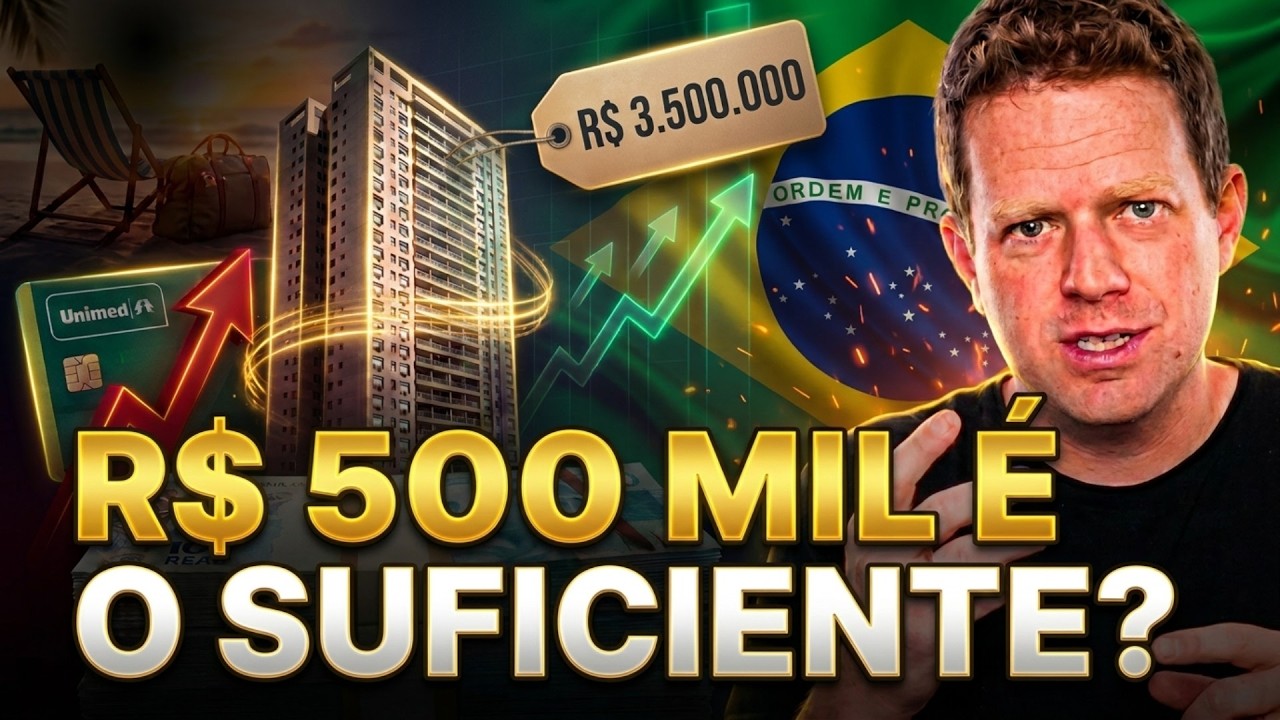 É POSSÍVEL VIVER DE RENDA COM R$500 MIL EM 2026?