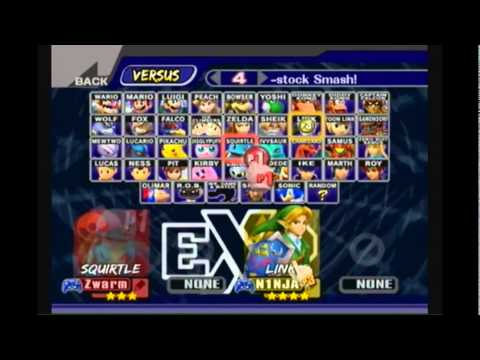[WW 8/6/14] Zwarm (Wario/Ivysaur) vs ITALIAN N1NJA (Link) WR2