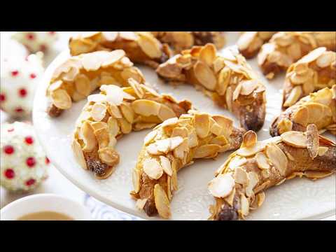 Recette : Croissants aux amandes – biscuits italiens