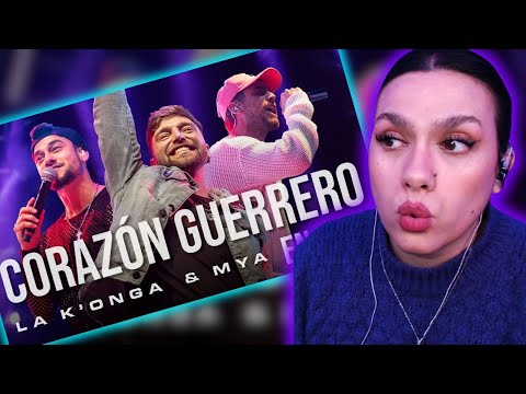 UNA FIESTA DE VOCES!!! | La Konga, MYA - CORAZÓN GUERRERO (En Vivo) | REACCIÓN Y ANÁLISIS