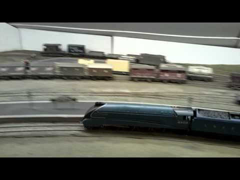 LNER "never was" 1939 4-8-2 heavy express passenger locomotive in action