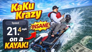 I Slapped an INSANELY Big Motor on My Kayak 20HP