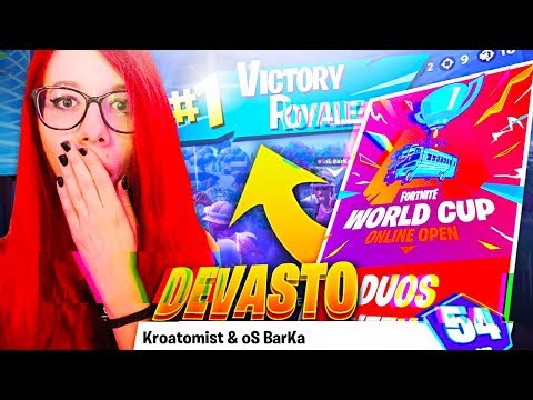 WE WON THE WORLD CUP TOURNAMENT FINALS! ABSURD! Fortnite