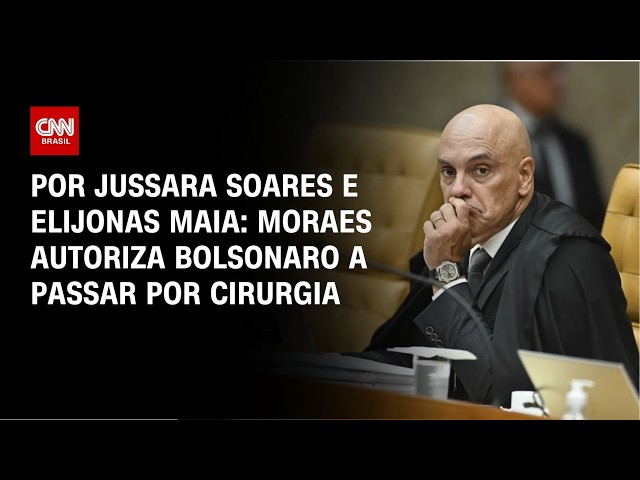 Alexandre de Moraes autoriza Jair Bolsonaro a realizar nova cirurgia | HORA H