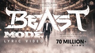 Beast Mode - Official Lyric Video  Beast  Thalapat