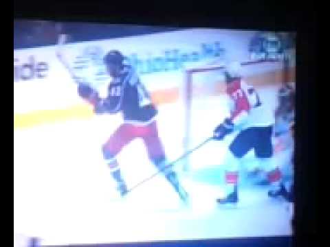 Shorthanded goal by Artem Anisimov of the CBJ