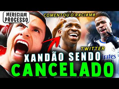 SUPER XANDÃO REAGINDO - SUPER XANDÃO ESTÁ SENDO CANCELADO NO TWITTER POR FALAR DO VINI JR