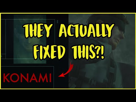 KONAMI CARES ABOUT THE METAL GEAR SOLID MASTER COLLECTION?!