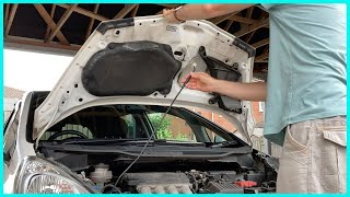 HOW TO OPEN AND CLOSE THE CAR BONNET  | HOOD