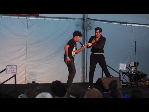 Taylor Rodriguez & Jacob Roman sing 'Rip It Up' Elvis Week 2017