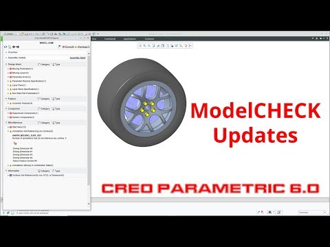 Creo Parametric 6.0 - ModelCHECK Enhancements (2019)