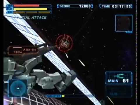 PS2 めぐりあい宇宙 VSモード ジムスナ2で回避を楽しむ