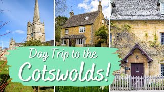 COTSWOLDS Day Trip From London -- Guided Tour of Four Beautiful Villages -- UK Vlog
