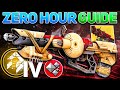 Zero Hour COMPLETE Guide (Intrinsic & Catalyst Puzzles) | Destiny 2 Into the Light