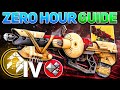 Zero Hour COMPLETE Guide Intrinsic Catalyst Puzzles Destiny 2 Into The Light