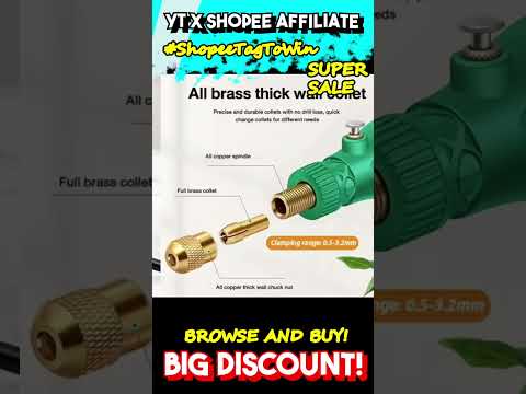 26pcs Electric Drill Set Mini Electric Grinder Power Tools | #shopeetagtowin #ShopeeTagToWin