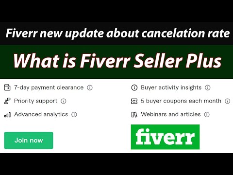 Fiverr new update about order cancelation | What is Fiverr Seller Plus ?