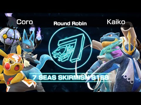7 SEAS Skirmish S1W8 - Pokkén DX 3v3 Round Robin: Coro vs. Kaiko