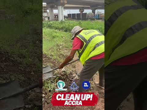 Sanitation Teams Battle Waste at Mallam Junction in Major Cleanup Drive