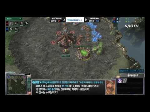 [0421]SoulKey(WOONGJIN) vs. Solar(SAMSUNG) ZvZ 4SET Whirlwind -Starcraft2,esportstv,SPL