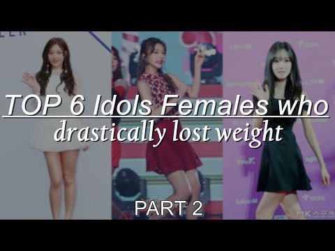 [PART 2] TOP 6 Idols Females who drastically lost weight ...