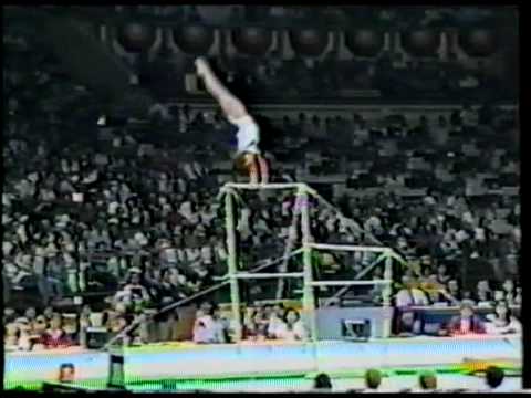 Gymnastics 1988 Olympics Seoul : Celestina  Popa (ROM) UB